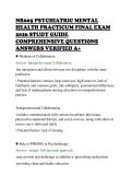 NR605&lowbar;PSYCHIATRIC&lowbar;MENTAL&lowbar;HEALTH&lowbar;PRACTICUM&lowbar;FINAL&lowbar;EXAM&lowbar;2026&lowbar;STUDY