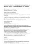 RNRS 117 THE CONCEPT OF GRIEF & LOSS PEARSON QUESTIONS AND ANSWERS &vert; RNRS 117 STUDY GUIDE & PRACTICE TEST 2026&sol;2027