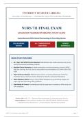 NURS 711 Final Exam Advanced Pharmacotherapies Study Guide &vert; 40&plus; APRN Practice Questions & Rationales 2026&NewLine;&NewLine;