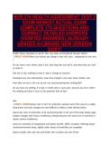 NUR 216 HEALTH ASSESSMENT TEST 2&NewLine;EXAM NEWEST ACTUAL EXAM&NewLine;COMPLETE 170 QUESTIONS AND&NewLine;CORRECT DETAILED ANSWERS&NewLine;&lpar;VERIFIED ANSWERS&rpar; &vert;ALREADY&NewLine;GRADED A&plus;&vert;&vert;BRAND NEW VERSION&NewLine;2026&excl;&excl;&excl;