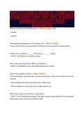 NUR 216 EXAM II GRADE A&plus; COMPLETE&NewLine;EXAM QUESTIONS AND 100&percnt; VERIFIED&NewLine;ANSWERS &lpar;2026&sol;2027&rpar; PASS&NewLine;GUARANTEE