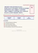 NURS 629 Pediatric Exam 2 Maryville University 2026&sol;2027 &ndash; Questions and Answers &vert; 100&percnt; Verified &vert; Detailed Rationales &ndash; Pass Guaranteed &ndash; A&plus; Graded&NewLine;&NewLine;