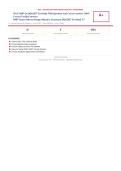 WGU D487 Secure Software Design OA V3 and Practice 2026&sol;2027 &ndash; Questions and Answers &vert; 100&percnt; Verified &vert; Detailed Rationales &ndash; Pass Guaranteed &ndash; A&plus; Graded&NewLine;&NewLine;