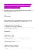 Introduction to Sociology &lpar;17th edition&rpar; Chapter 1 Quiz and Chapter 2 Quiz All with Correct Solutions&period;