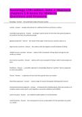 Sociology 17th edition John J&period; Macionis chapters 1-6 terms for Midterm Questions and Answers&period;