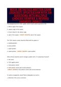 MOCK ORTHOTICS WRITTEN EXAM&NewLine;&lpar;2026&sol;2027&rpar; UPDATE&vert;EXAM WITH 330&NewLine;QUESTIONS WITH MULTIPLE&NewLine;CHOICES &vert;VERIFIED & REVISED&NewLine;ANSWERS &lpar;NEW&rpar;&excl;&excl;&excl;