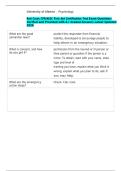 Red Cross CPR AED First Aid Certification Test Exam Questions & Answers &vert; University of Alberta &vert; Actual Exam &vert; Updated 2026&sol;2027 &vert; Instant Download&NewLine;