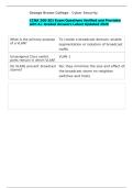 CCNA 200-301 Exam 2026&sol;2027&colon; VLANs&comma; Switching&comma; Trunking&comma; EtherChannel&comma; LACP&comma; DTP&comma; MAC Tables & TCP&sol;IP Questions with A&plus; Graded Answers &ndash; Instant Download&NewLine;