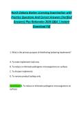 North Dakota Barber Licensing Examination with &NewLine;Practice Questions And Correct Answers &lpar;Verified &NewLine;Answers&rpar; Plus Rationales 2026 Q&A &vert; Instant &NewLine;Download Pdf