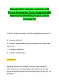 Kentucky Barber Licensing Examination with &NewLine;Practice Questions And Correct Answers &lpar;Verified &NewLine;Answers&rpar; Plus Rationales 2026 Q&A &vert; Instant &NewLine;Download Pdf