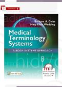 Test Bank &ndash; Medical Terminology Systems 8th Ed&period; &lpar;Gylys & Wedding&rpar; &vert; Verified PDF &vert; 15 Chapters Complete