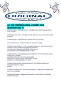 AIC 302 COMPREHENSIVE ANSWERS AND QUESTIONS SET A&period;pdf