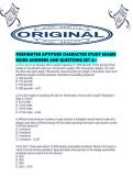 FIREFIGHTER APTITUDE CHARACTER STUDY EXAMS GUIDE ANSWERS AND QUESTIONS SET