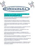 FIREFIGHTER APTITUDE CHARACTER REVIEW ALL ANSWERS AND QUESTIONS SET A&period;pdf