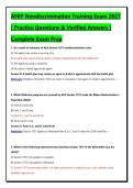 AHIP Nondiscrimination Training Exam 2027 &vert; Practice Questions & Verified Answers &vert; Complete Exam Prep