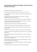 MDA MOCK EXAM QUESTIONS AND ANSWERS &vert; MDA STUDY GUIDE & PRACTICE TEST 2026&sol;2027
