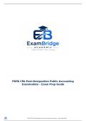 PDPA CPA Post-Designation Public Accounting Examination &ndash; Exam Prep Guide