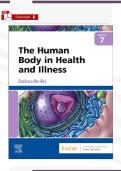 Test Bank &ndash; The Human Body in Health & Illness 7th Ed&period; &lpar;Herlihy&rpar; &vert; Verified PDF &vert; 27 Chapters Complete