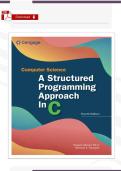 Solutions Manual &ndash; Computer Science in C 4th Ed&period; &lpar;Forouzan&rpar; &vert; Verified PDF &vert; 15 Chapters Complete