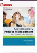 Solutions Guide &ndash; Contemporary Project Management 5th Ed&period; &lpar;Kloppenborg&rpar; &vert; Verified PDF &vert; 15 Chapters Complete