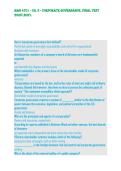 MAN 4701 - Ch&period; 3 - Corporate Governance&period; Final Test 20262027&period;&NewLine;&NewLine;&NewLine;