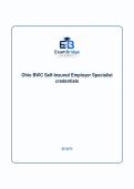 Ohio BWC Self-Insured Employer Specialist credentials &vert; Practice Exam Q&A