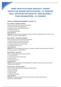 NEBC PRACTICE EXAM 2026&sol;2027 &vert; NURSE EXECUTIVE BOARD CERTIFICATION &vert; 75 VERIFIED Q&A &vert; DETAILED RATIONALES &vert; NGN-ALIGNED &vert; PASS GUARANTEED &ndash; A&plus; GRADED