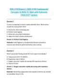NSG 3130 Exam 2 &vert; NSG 3130 Fundamental &NewLine;Concepts & Skills II &vert; Q&A with Rationale &NewLine;2026&sol;2027 Update