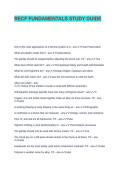 RECF FUNDAMENTALS STUDY GUIDE