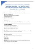 PROMETRIC CNA EXAM 2026&sol;2027 &vert; CERTIFIED NURSING ASSISTANT &vert; 100 VERIFIED Q&A &vert; DETAILED RATIONALES &vert; NGN-ALIGNED &vert; PASS GUARANTEED &ndash; A&plus; GRADED