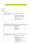 ATI MED-SURG PROCTORED EXAM TEST BANK 2026&sol;2027