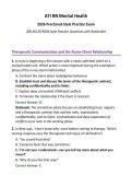 ATI RN Mental Health&NewLine;2026 Proctored-Style Practice Exam&NewLine;200 NCLEX&sol;NGN-Style Practice Questions with Rationales&NewLine;
