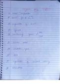 Class notes Biology  