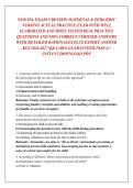 NUR 254- EXAM 3 REVIEW MATERNAL & PEDIATRIC NURSING ACTUAL PRACTICE EXAM WITH WELL ELABORATED AND MOST TESTED REAL PRACTICE QUESTIONS AND 100&percnt; CORRECT VERIFIED ANSWERS WITH DETAILED RATIONALES PLUS EXPERT ANSWER KEY 2026-2027 Q&A 100&percnt; GUARANTEED PASS A&plus; I
