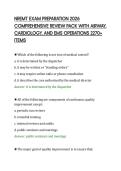 NREMT EXAM PREPARATION 2026 COMPREHENSIVE REVIEW PACK WITH AIRWAY