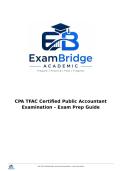 CPA TFAC Certified Public Accountant Examination &ndash; Exam Prep Guide