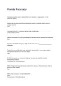 Florida Pst study Questions with Verified Answers &lpar;2026&sol;2027&rpar;&NewLine;