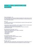 &NewLine;ASAM 1 FINAL QUrESTIONS AND ANSWERS&period;