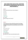 ABGC BOARD PREP EXAM &vert;ACTUAL QUESTIONS AND VERIFIED ANSWERS&vert;BRAND NEW 2026-2027 UPDATE&vert;GRADED A&plus;