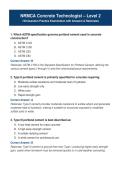 NRMCA Concrete Technologist Level 2 &mdash; Practice Exam