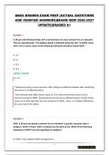 ABGC BOARDS EXAM PREP &vert;ACTUAL QUESTIONS AND VERIFIED ANSWERS&vert;BRAND NEW 2026-2027 UPDATE&vert;GRADED A&plus;