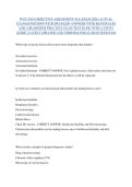 WGU D115 Advanced Pathophysiology Study Guide &vert; OA Practice Test Bank &vert; Units 1&ndash;7 &vert; Updated 2026&sol;2027