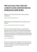 NRNP 6531 EXAM 2 FINAL PAPER 2026 COMPLETE SOLVED QUESTIONS PRACTICE REVISION PACK