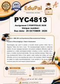 PYC4813 Assignment 3 PORTFOLIO &lpar;COMPLETE ANSWERS&rpar; 2026 - DUE 29 October 2026