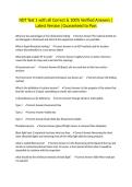 NDT Test 1 with all Correct & 100&percnt; Verified Answers &vert;Latest Version &vert;Guaranteed to Pass
