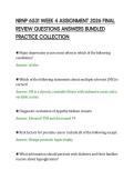 NRNP 6531 WEEK 4 ASSIGNMENT 2026 FINAL REVIEW QUESTIONS ANSWERS BUNDLED