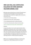 NRNP 6540 FINAL 2026 CERTIFICATION EVALUATION TEST PAPER QUESTIONS SOLUTIONS
