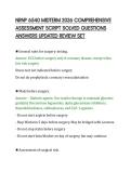 NRNP 6540 MIDTERM 2026 COMPREHENSIVE ASSESSMENT SCRIPT SOLVED QUESTIONS
