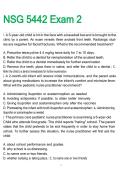 NSG 5442 Exam 2