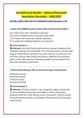 ServSafe Food Handler &ndash; National Restaurant &NewLine;Association &lpar;ServSafe&rpar; &ndash; 2026&sol;2027 